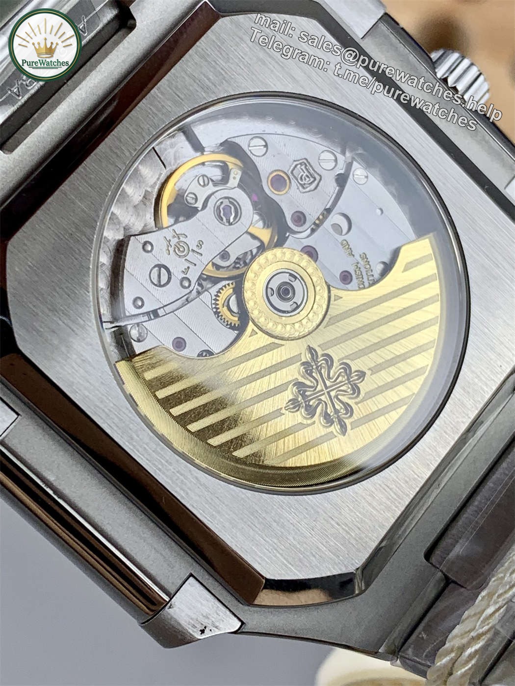 Patek Cubitus 5821 Replica – PPF Factory Green Dial Stainless Steel 45mm - Image 7