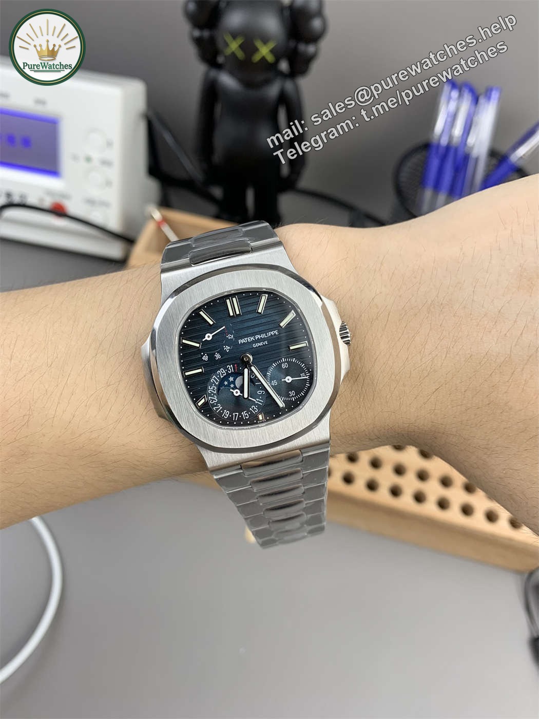 Patek Philippe 5712 Replica �C PPF V3 Nautilus Blue Dial - Image 2