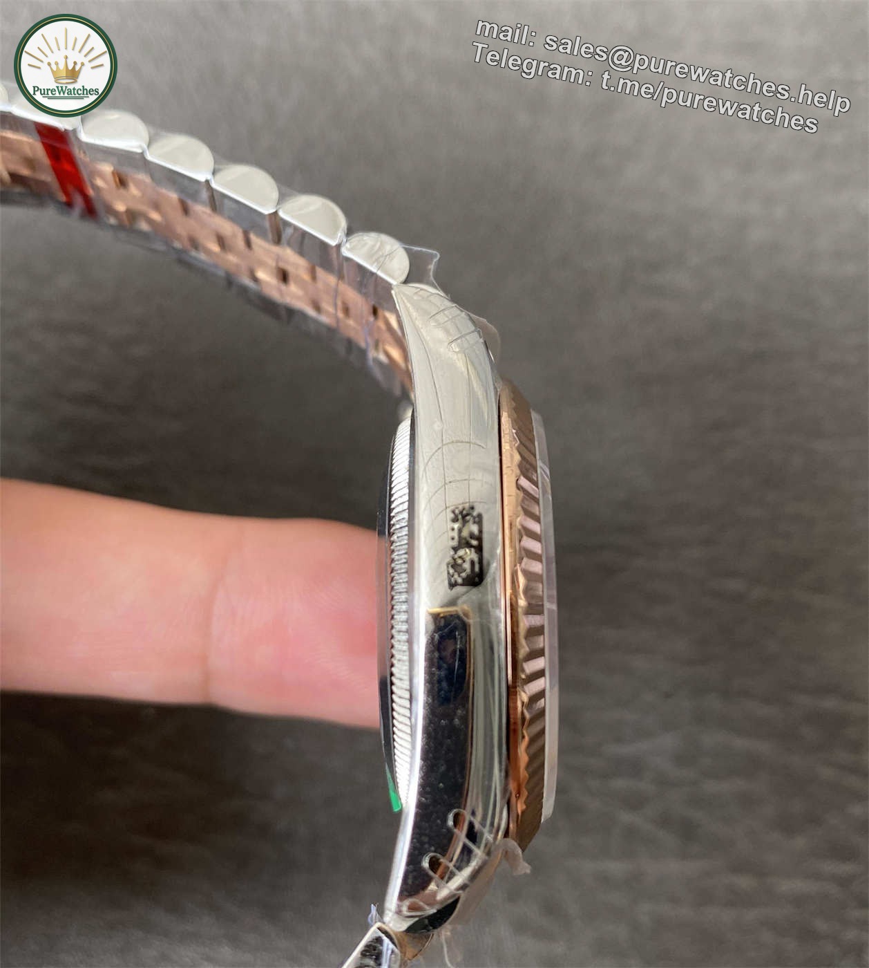 Replica Rolex Datejust 36 m126231-0033 – Silver Dial Jubilee Bracelet (VS Factory) - Image 6