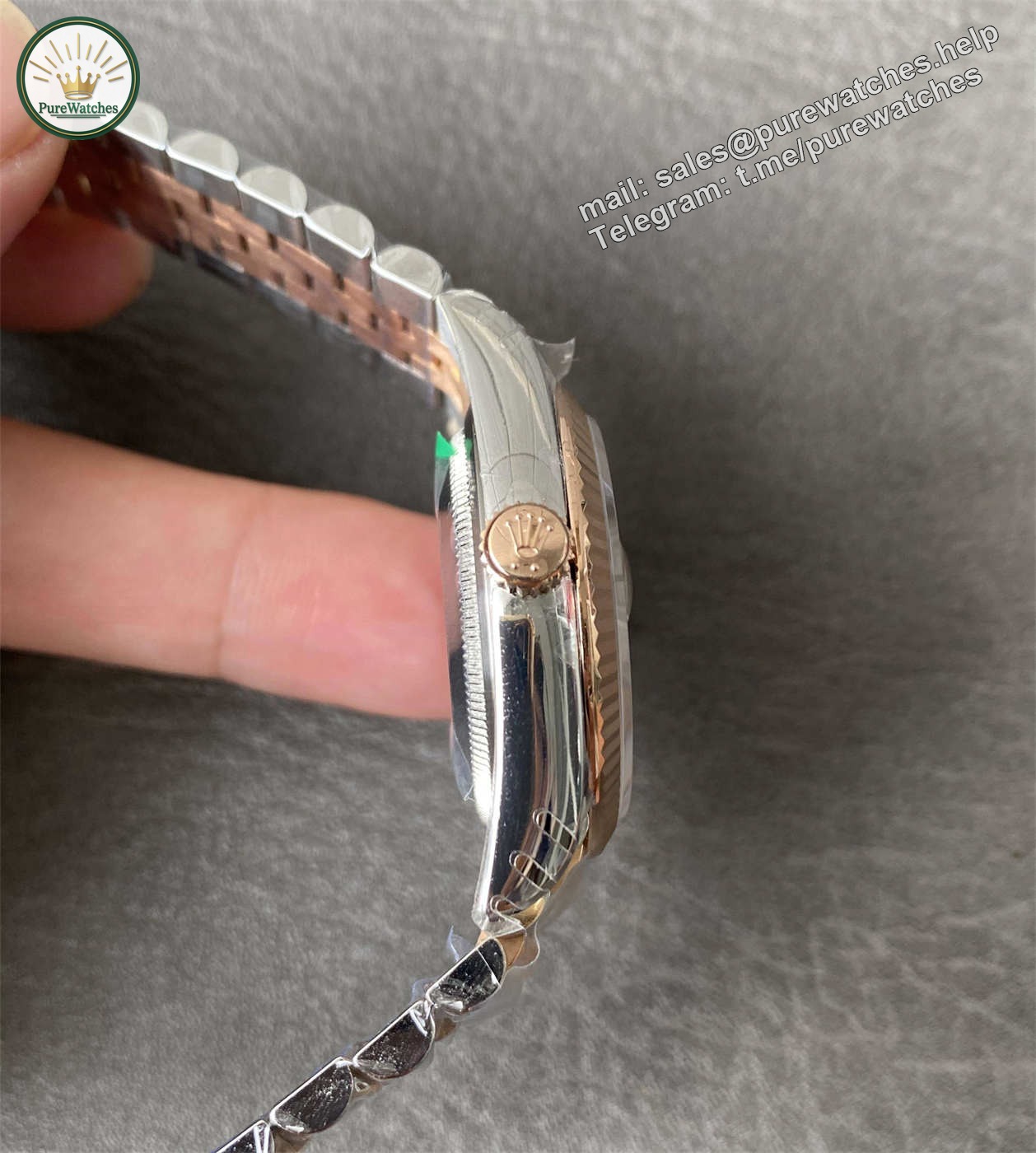 Replica Rolex Datejust 36 m126231-0033 – Silver Dial Jubilee Bracelet (VS Factory) - Image 5