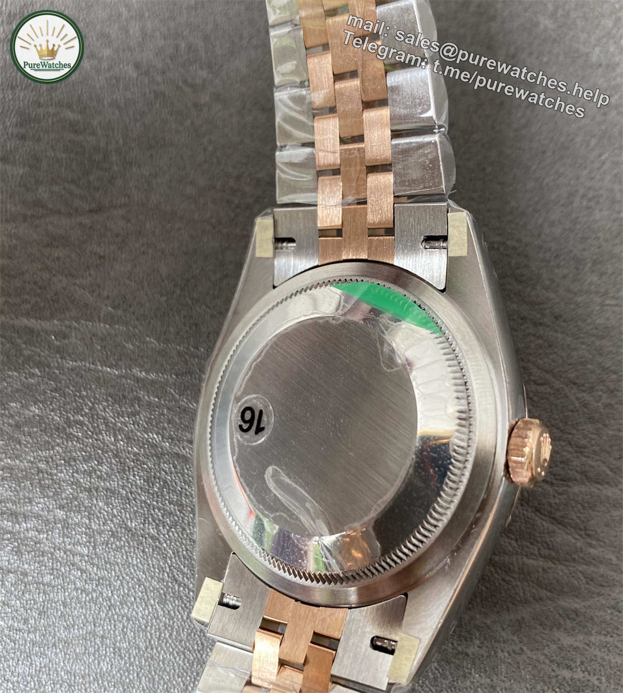 Replica Rolex Datejust 36 m126231-0033 – Silver Dial Jubilee Bracelet (VS Factory) - Image 4