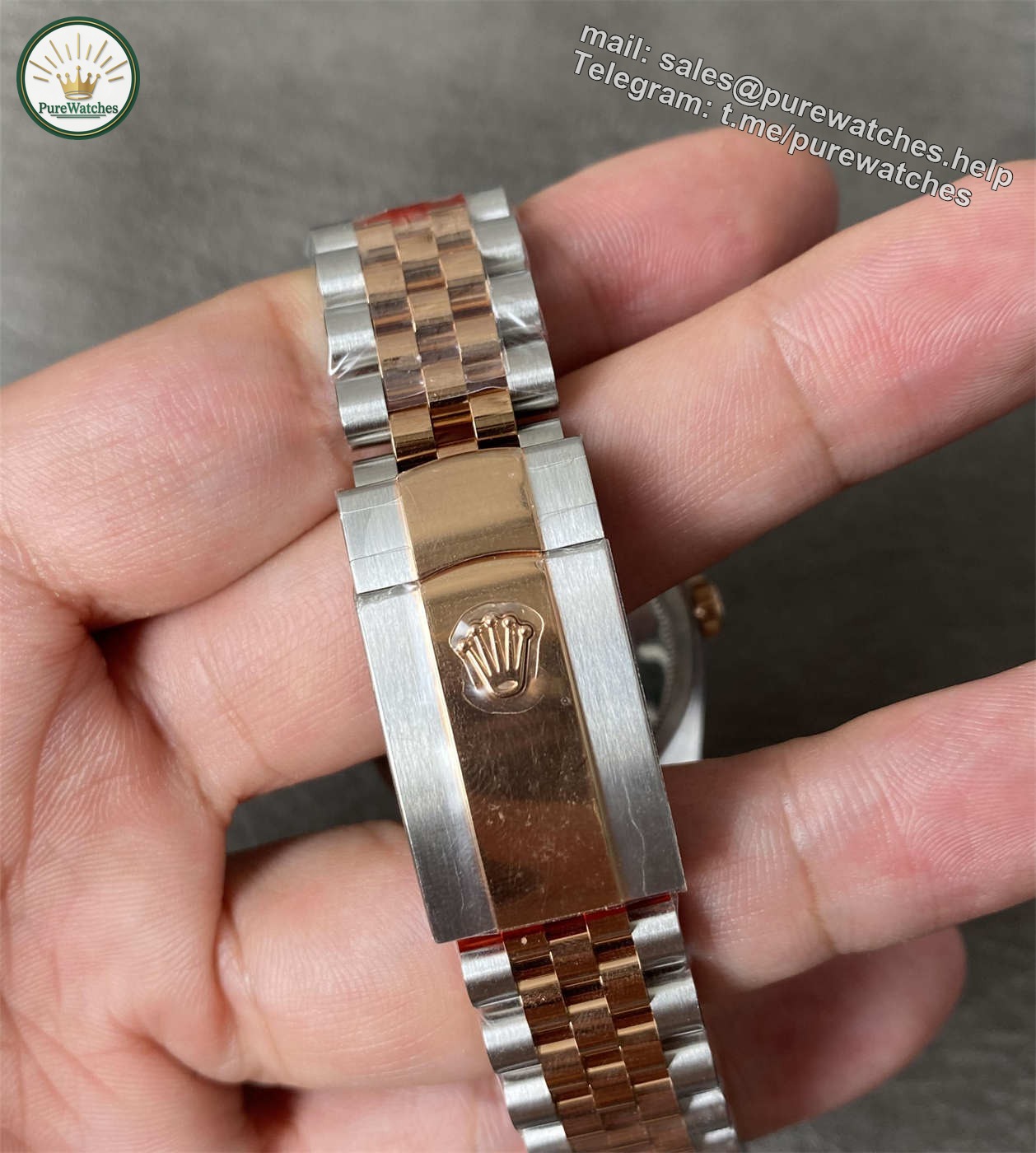 Replica Rolex Datejust 36 m126231-0033 – Silver Dial Jubilee Bracelet (VS Factory) - Image 7