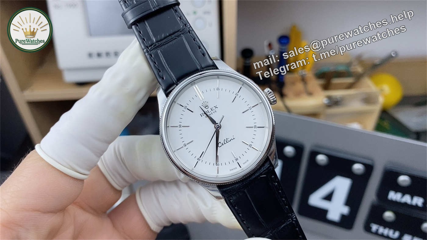 Rolex Cellini White Gold Replica – M50509-0017 Classic Dress Watch