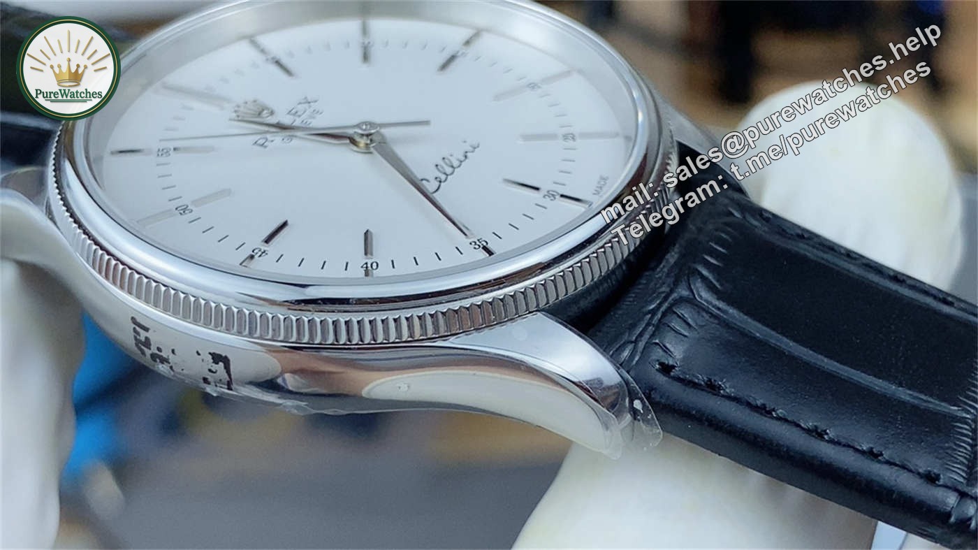 Rolex Cellini White Gold Replica – M50509-0017 Classic Dress Watch - Image 3