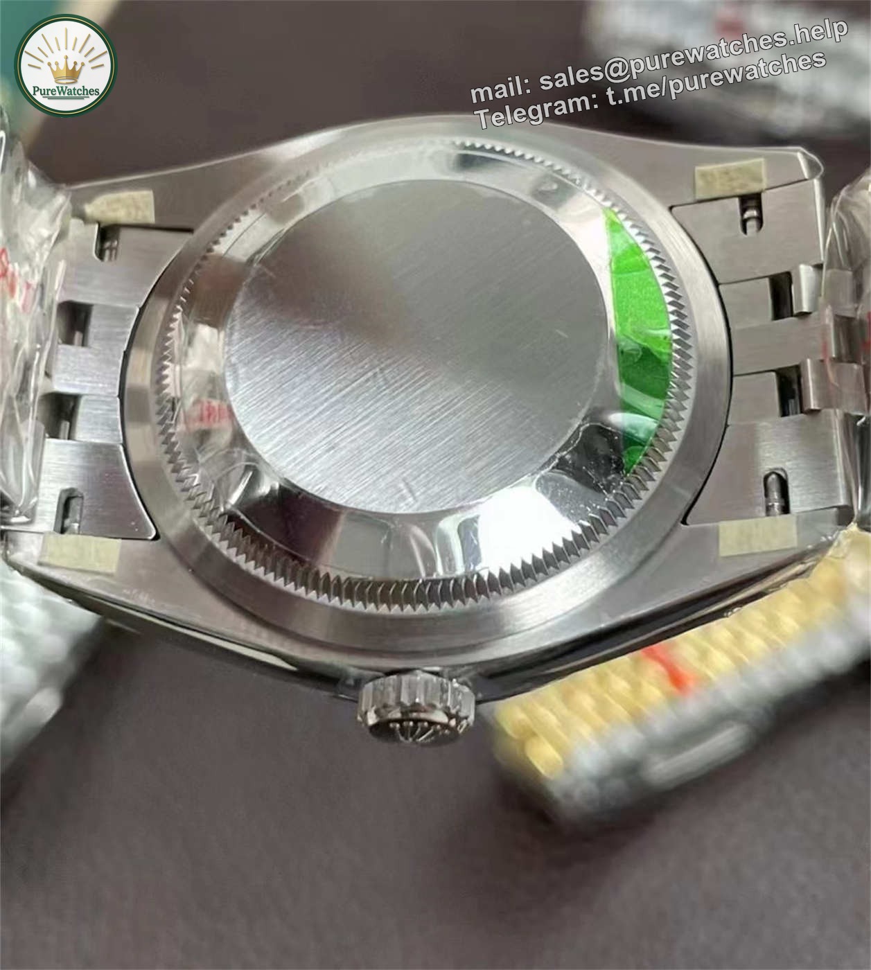 Rolex Datejust 36 Palm Dial Diamond Replica – VS Factory M126234-0055 with Dandong 3235 Movement - Image 6