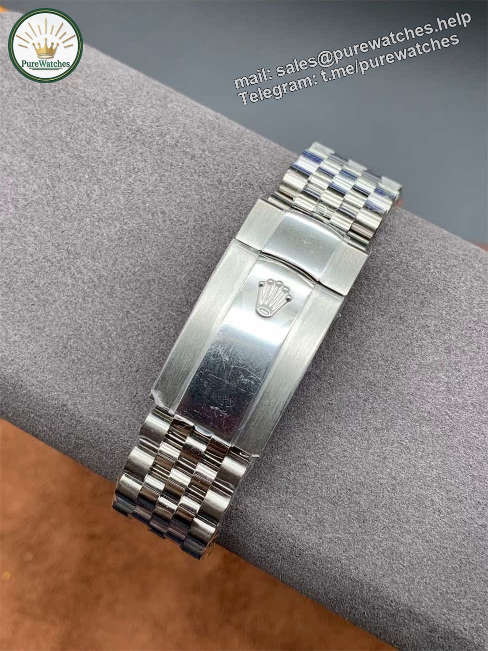 Rolex Datejust 41 White Dial – Clean Factory Jubilee Replica Watch - Image 6
