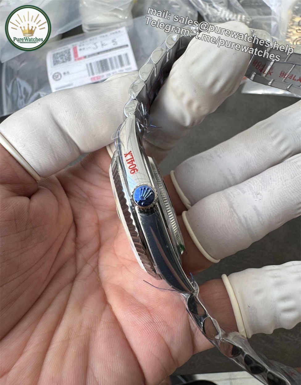 Rolex Day-Date Tungsten Replica (QF Factory) – Heavy Version 187g - Image 4