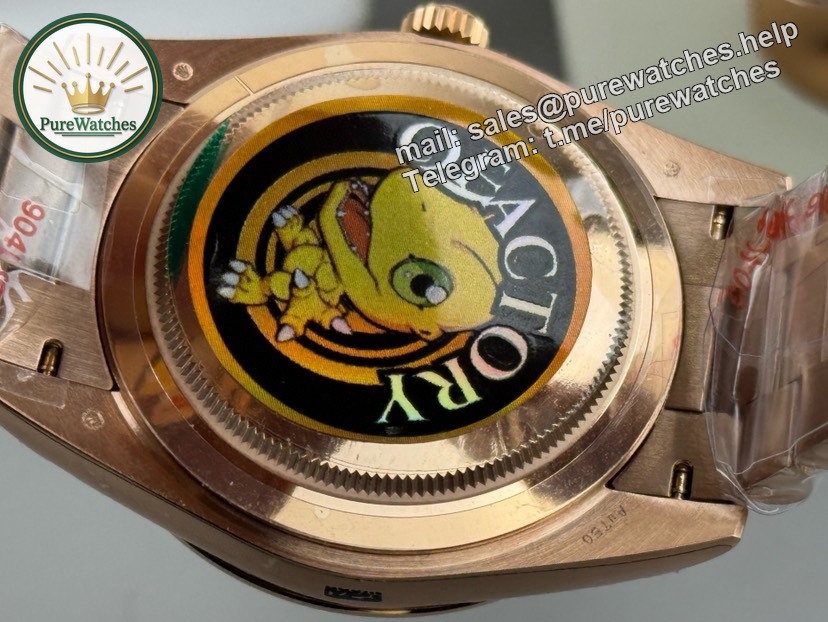 QF Factory Rolex Day to Date 40 – 40 mm Everose Gold Men’s Watch - Image 5