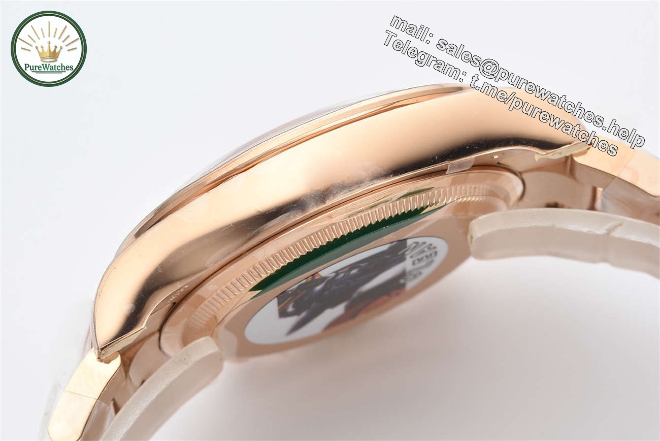 Clean Factory Rolex Daytona 126505 Diamond Dial Replica �C Rose Gold (4131 Movement) - Image 6