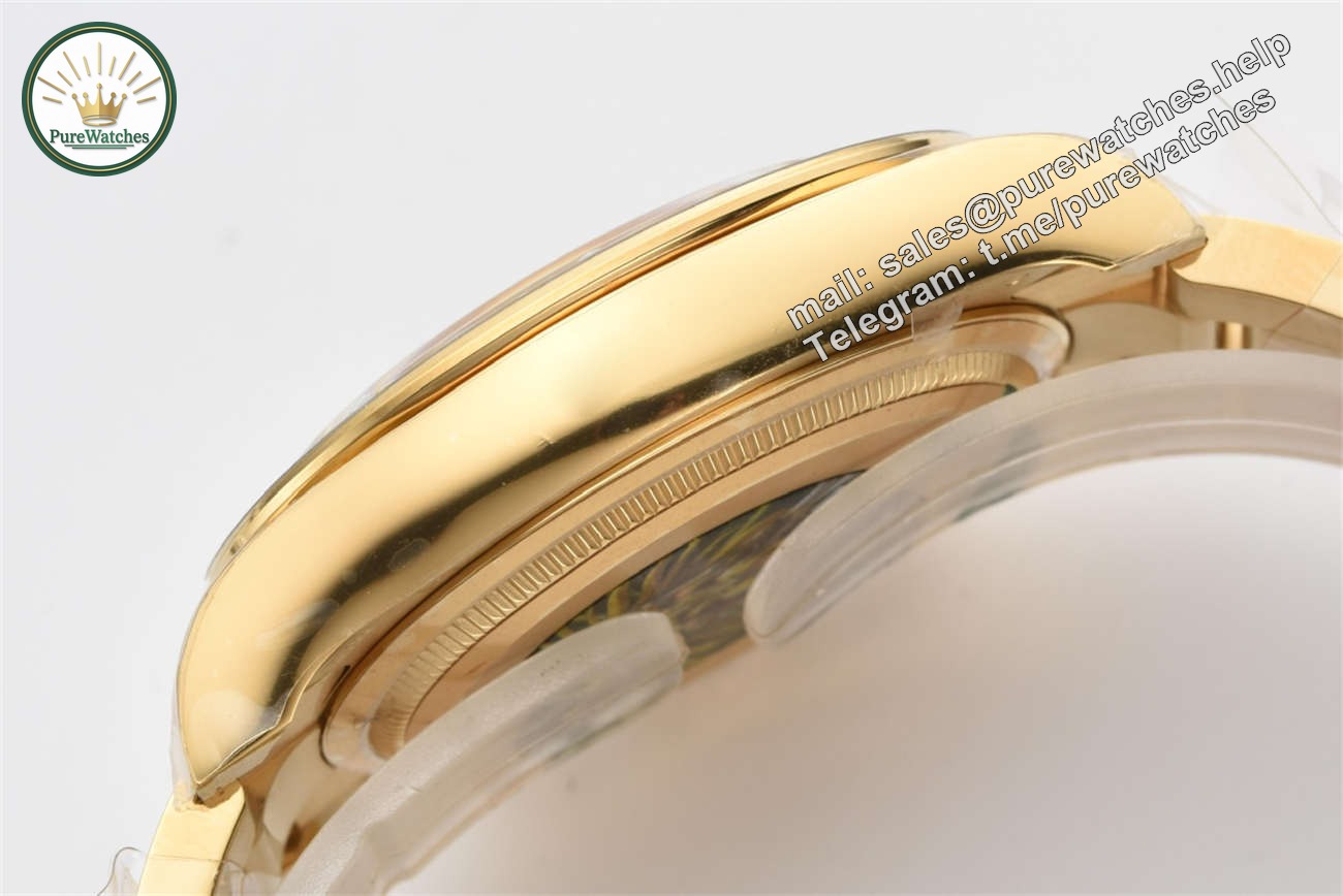 Rolex Daytona 126508 Replica �C Clean Factory 18K Yellow Gold Black Dial - Image 9
