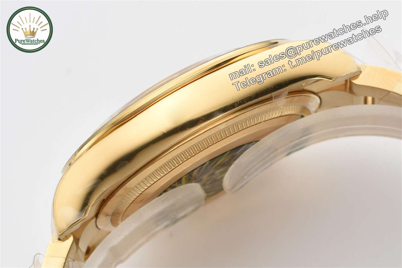 Clean Factory Rolex Daytona 126508 Replica �C Yellow Gold White Dial (4131) - Image 2