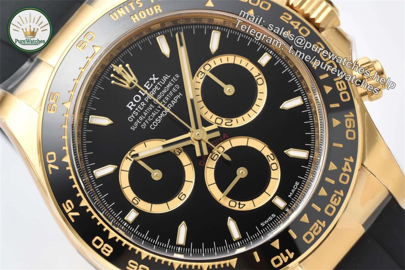 Rolex Daytona 126518LN Black Dial Replica - Image 3