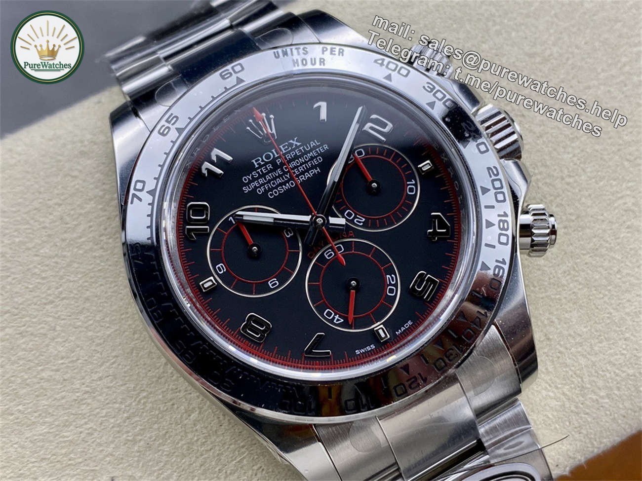 Rolex Daytona Black Dial 116509 �C Clean Factory Edition - Image 2