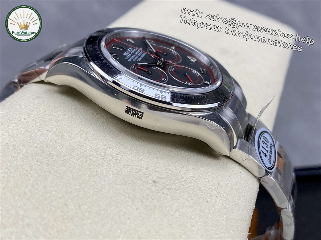 Rolex Daytona Black Dial 116509 �C Clean Factory Edition - Image 6