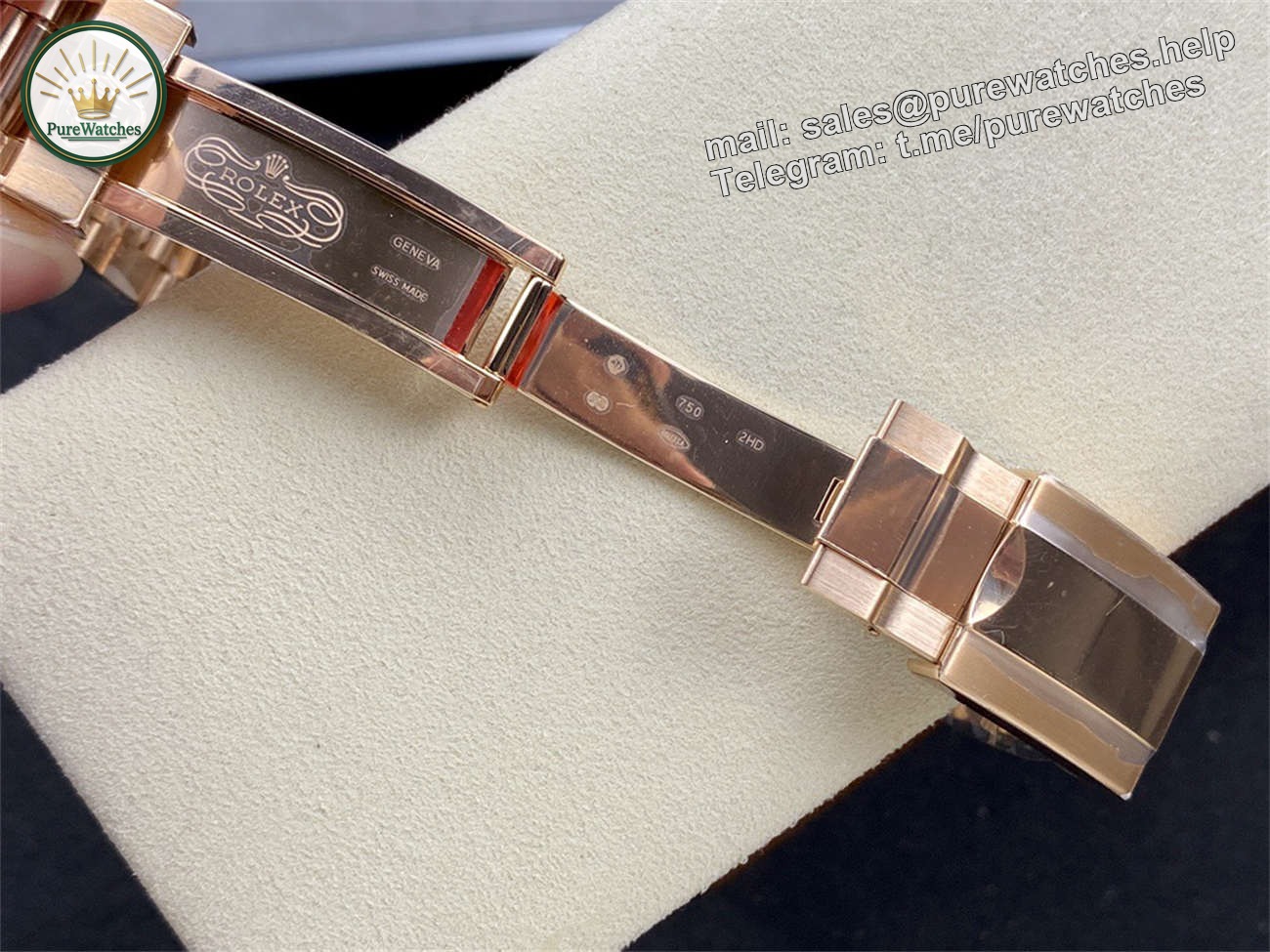 Rolex Daytona Chocolate Dial �C Clean Factory Everose Gold 4130 Replica - Image 7