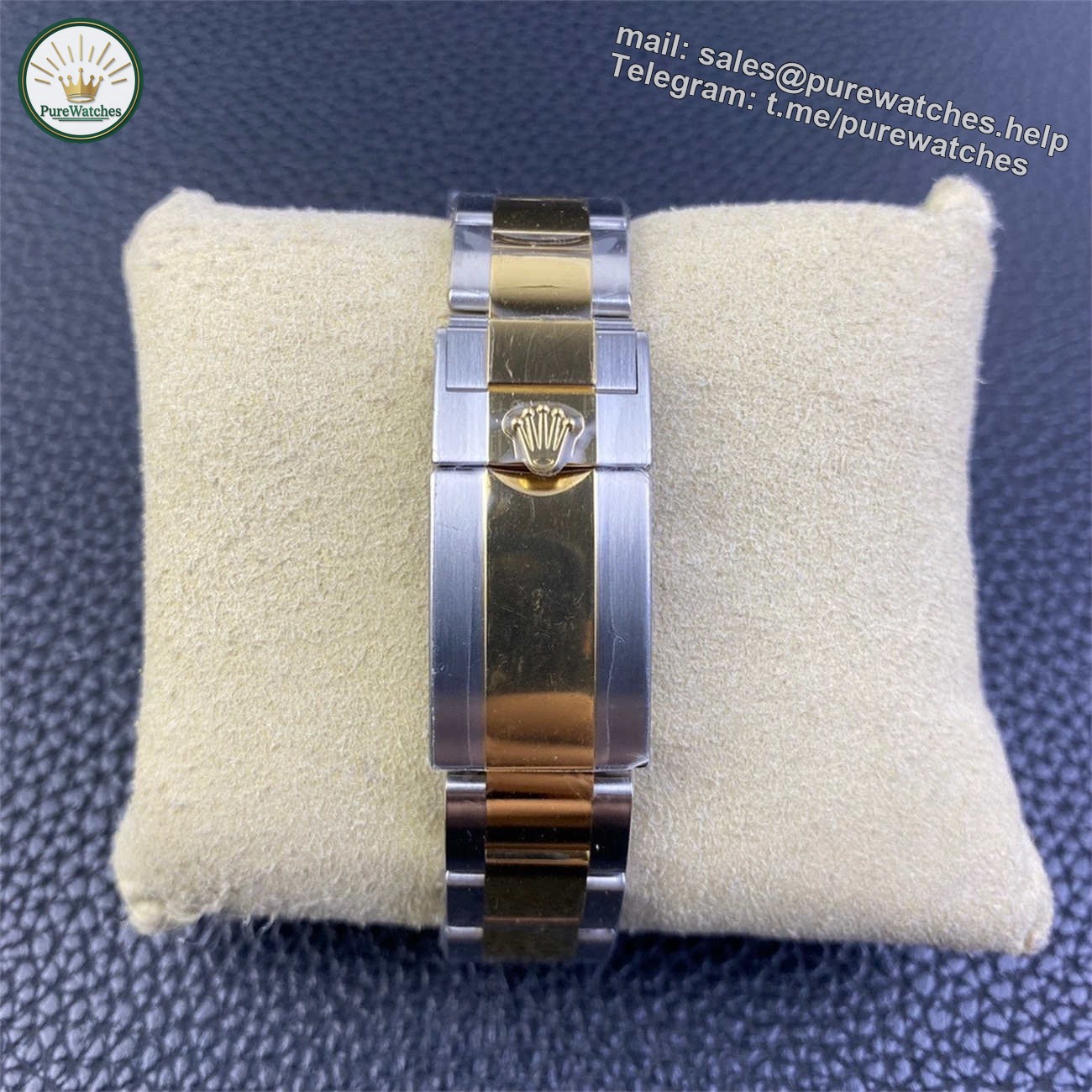Clean Factory Rolex Daytona Diamond Dial Replica �C 116503 Two Tone (Dandong 4130) - Image 9