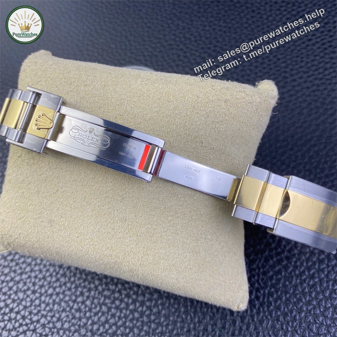Clean Factory Rolex Daytona Diamond Dial Replica �C 116503 Two Tone (Dandong 4130) - Image 7