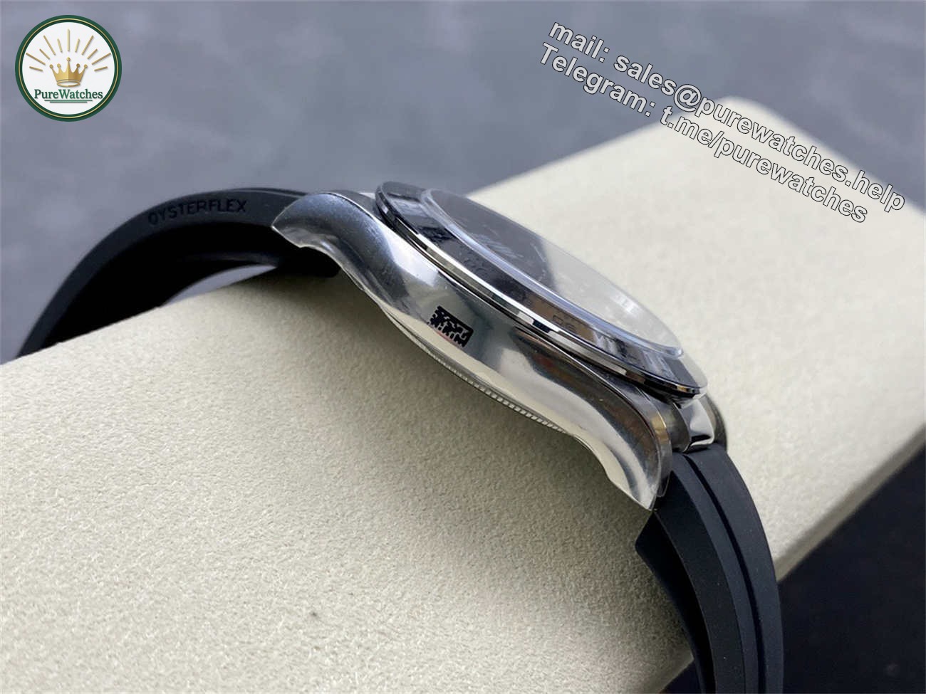 Rolex Daytona Grey Dial �C Clean Factory White Gold Chronograph Replica - Image 5