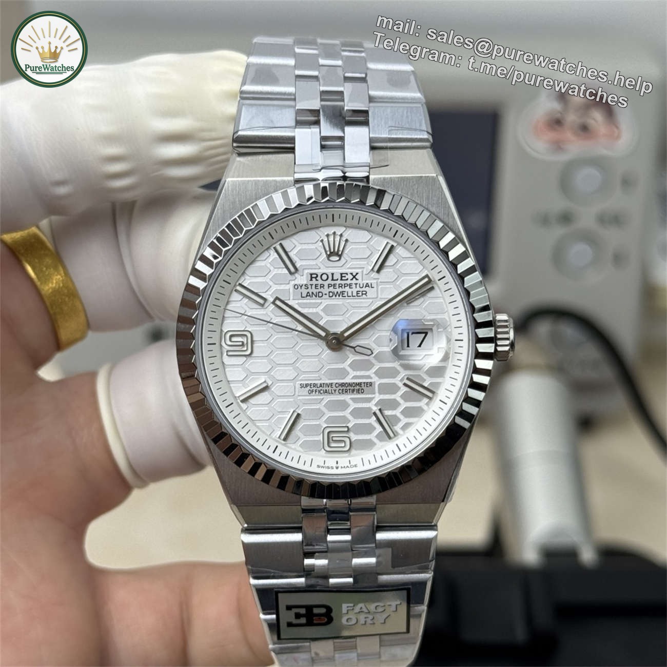 Rolex Land-Dweller Replica M127334-0001 ?C 3B Factory 2025 Integrated 40mm Oystersteel Sports Model