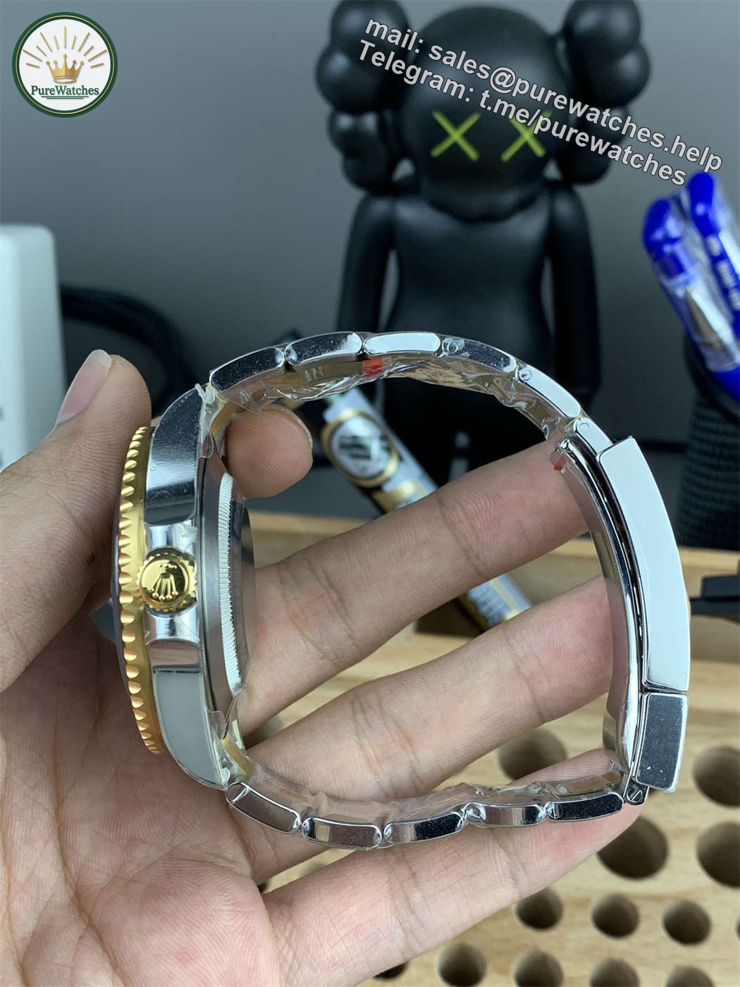 Rolex Sea-Dweller Two Tone Replica 43mm – VS Factory 126603 with Dandong 3235 - Image 5