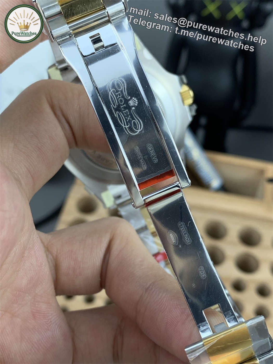 Rolex Sea-Dweller Two Tone Replica 43mm – VS Factory 126603 with Dandong 3235 - Image 6
