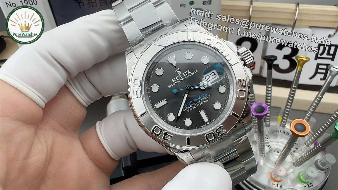 VS Factory Rolex Yacht-Master Rhodium Replica – 126622 (Dandong 3235 Movement)
