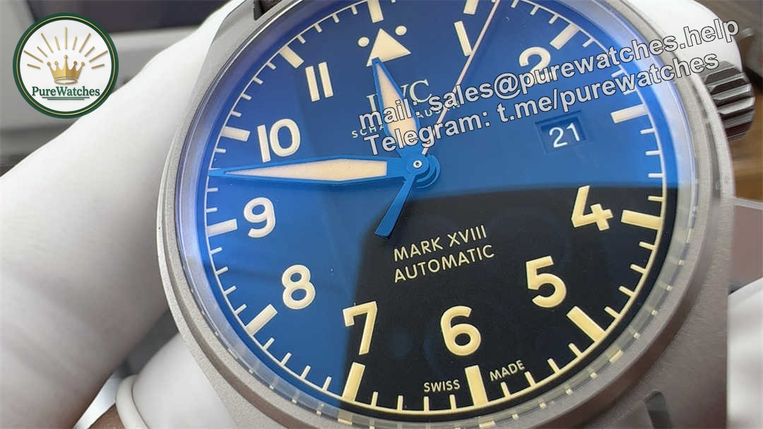 V7 Mark 18 Titanium Replica Watch – Lightweight Pilot Design with Premium Finishing - Image 4