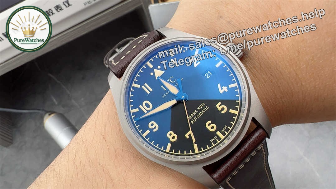 V7 Mark 18 Titanium Replica Watch – Lightweight Pilot Design with Premium Finishing - Image 9