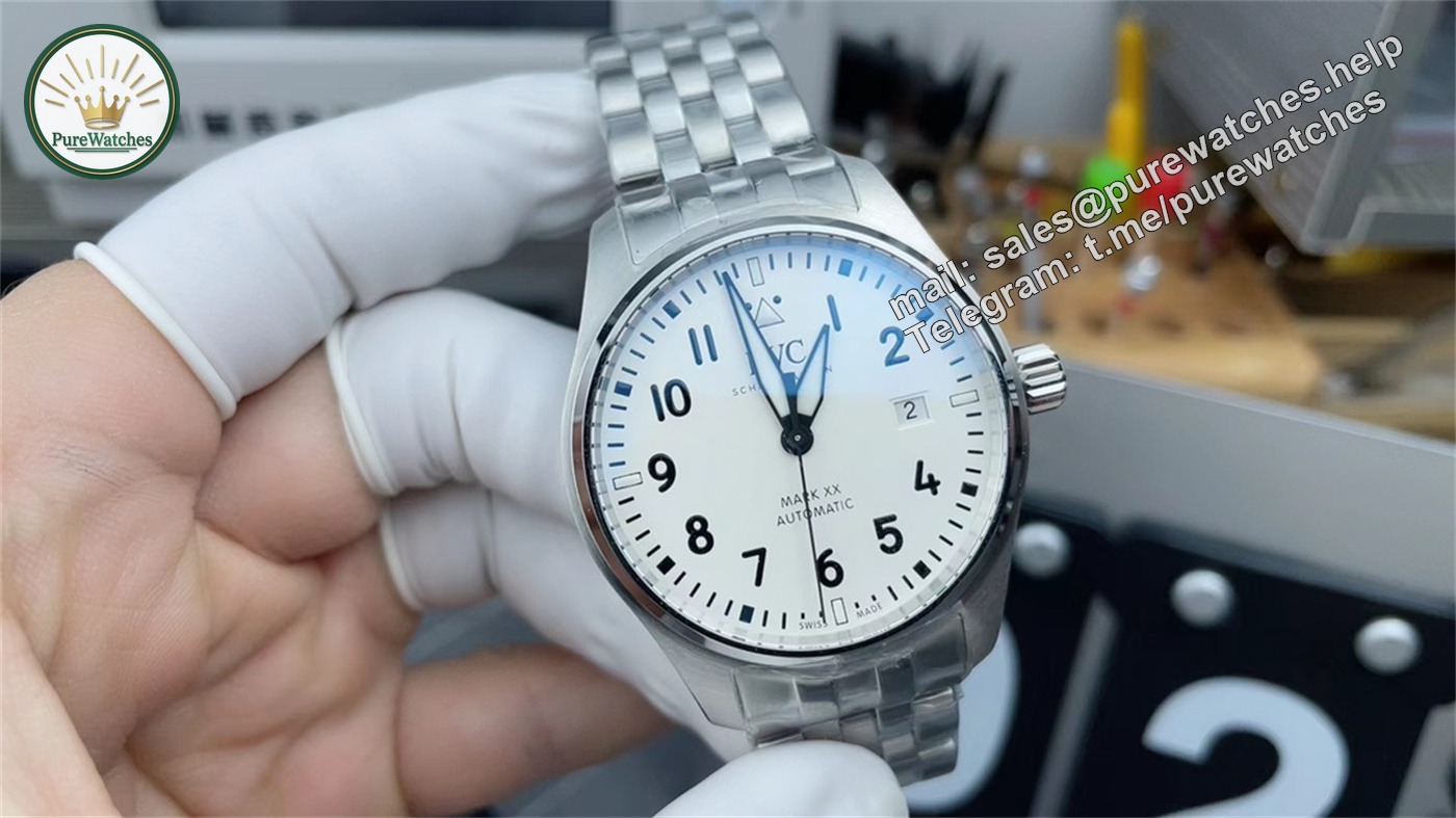 V7 Mark 20 IWC Pilot IW328208 White Dial Bracelet Edition – The Ultimate ‘NWBIG’ Super Clone
