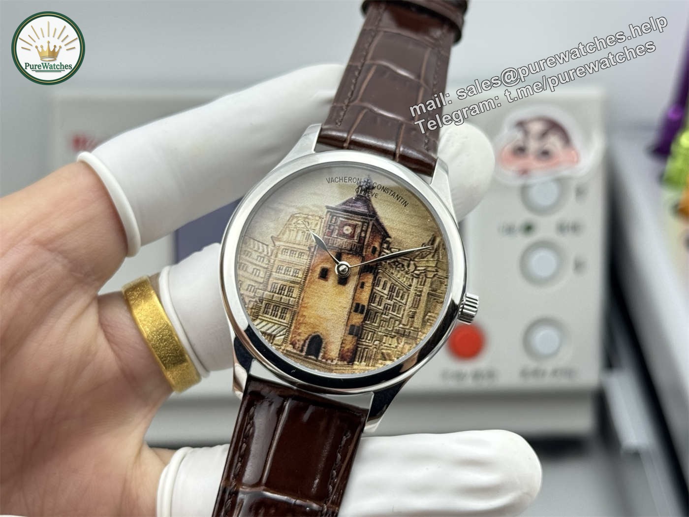 VC Les Cabinotiers “Architecture Dial” Replica (40mm) – TW Factory