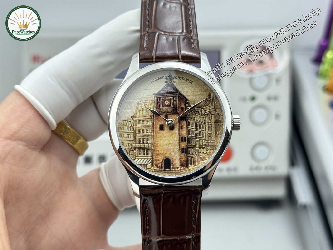VC Les Cabinotiers “Architecture Dial” Replica (40mm) – TW Factory - Image 4