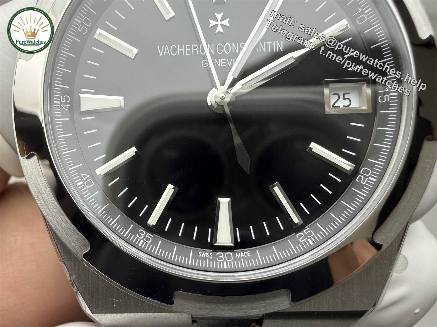 VC Overseas 4520V Replica – 41mm Steel Automatic Watch - Image 4