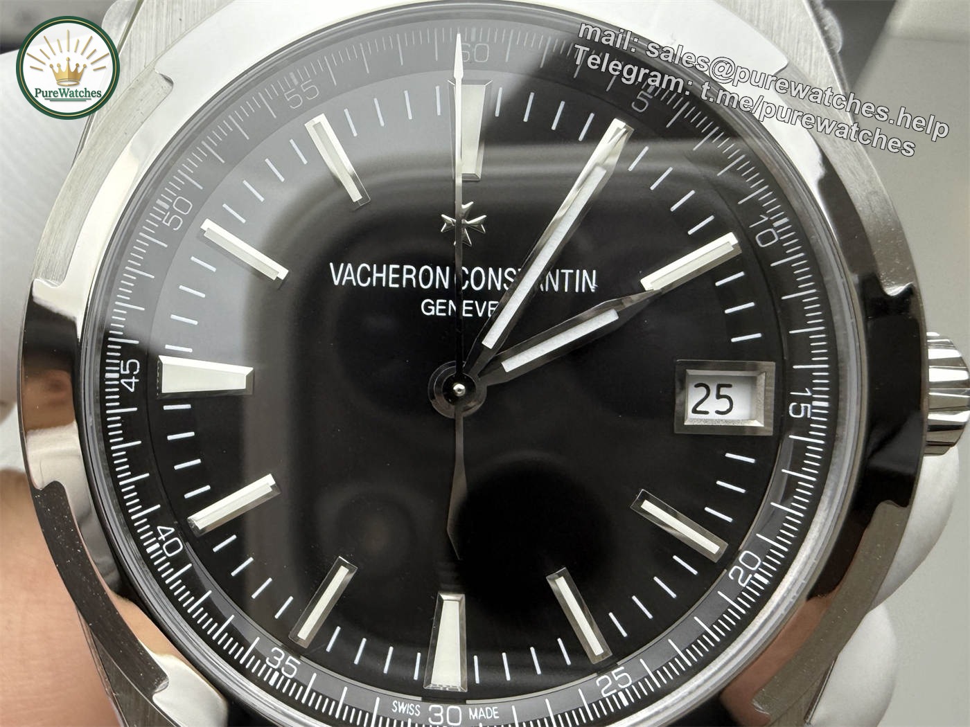 VC Overseas 4520V Replica – 41mm Steel Automatic Watch - Image 5