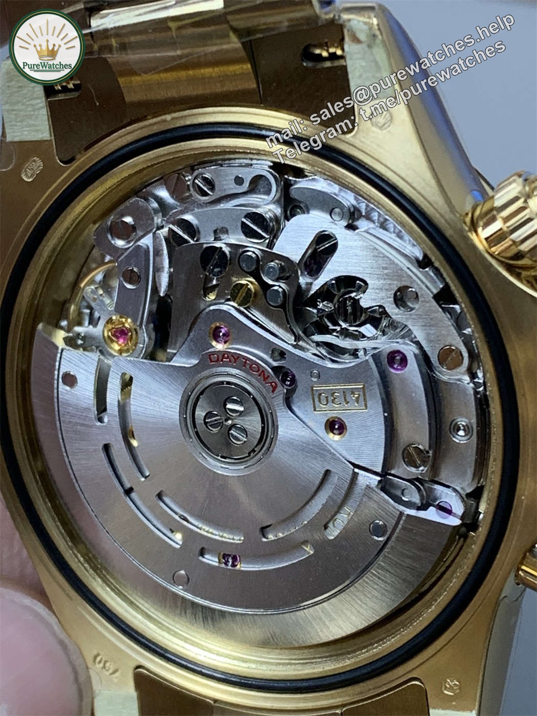 VS Factory Green Gold Daytona Heavy Weight Replica �C 4130 Clone Movement, Best Weighted Version - Image 5