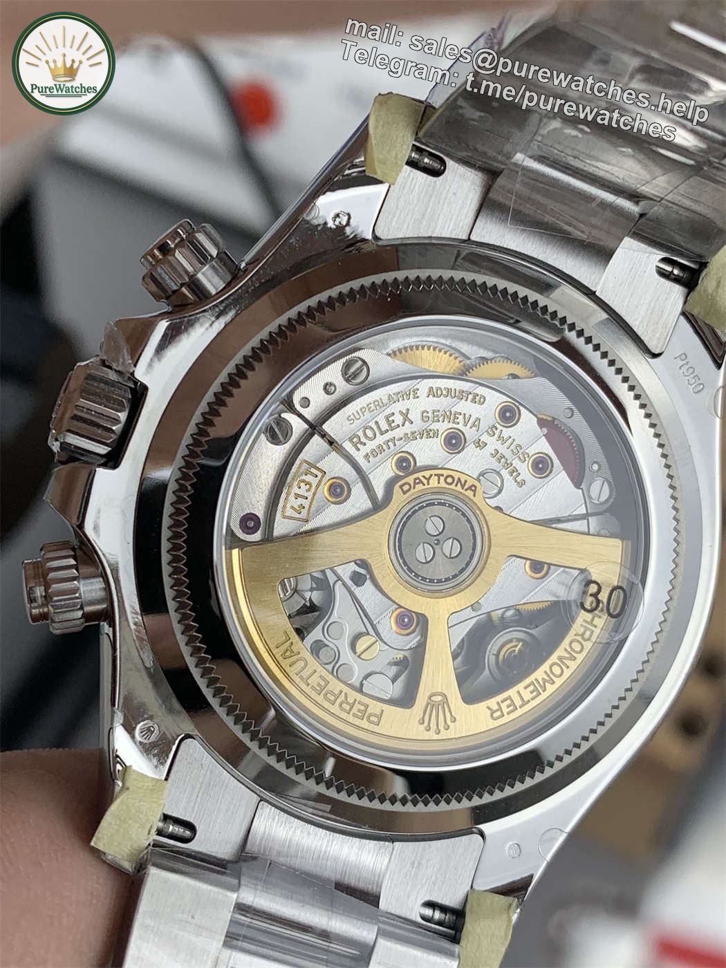 VS Factory Ice Blue Daytona Replica �C Weighted Version with Dandong 4131 Movement - Image 6