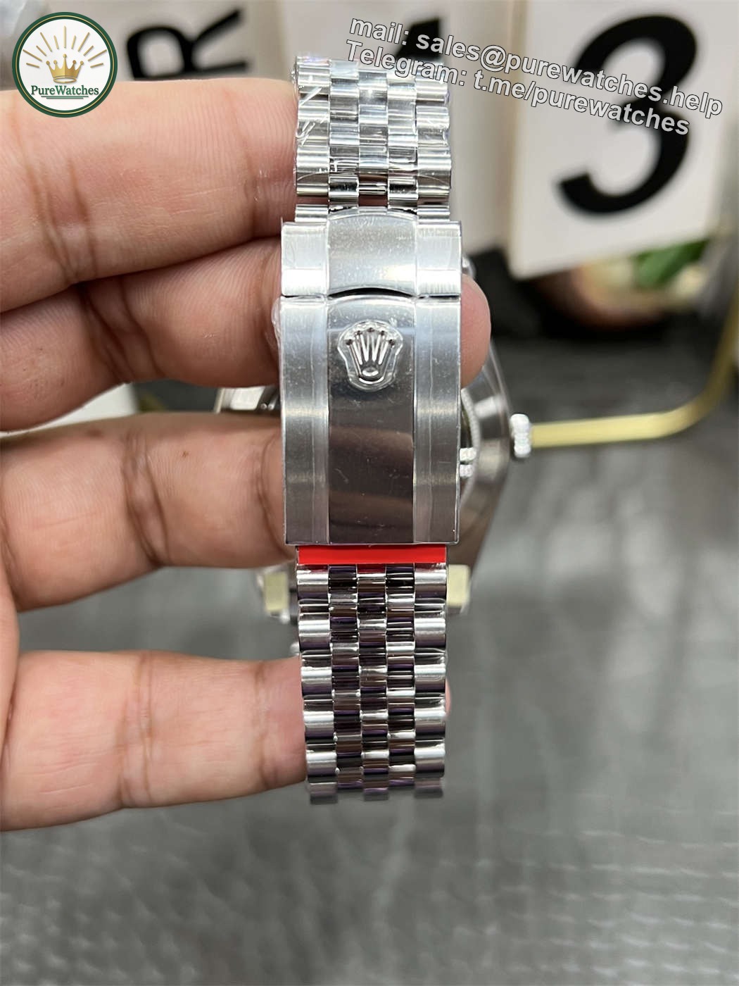 VS Factory Rolex Datejust 41 Replica – Green Dial V2 with Dandong 3235 - Image 2