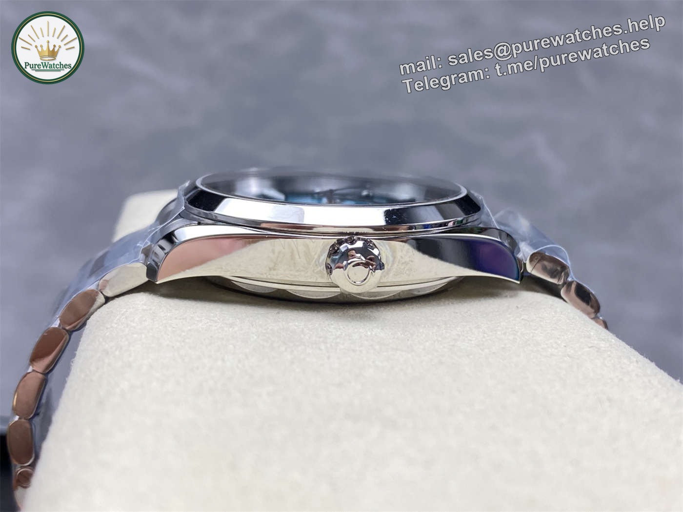 VSF Aqua Terra 150M 38mm “Shades” – Atlantic Blue Dial (VS8800 Super Clone) - Image 3