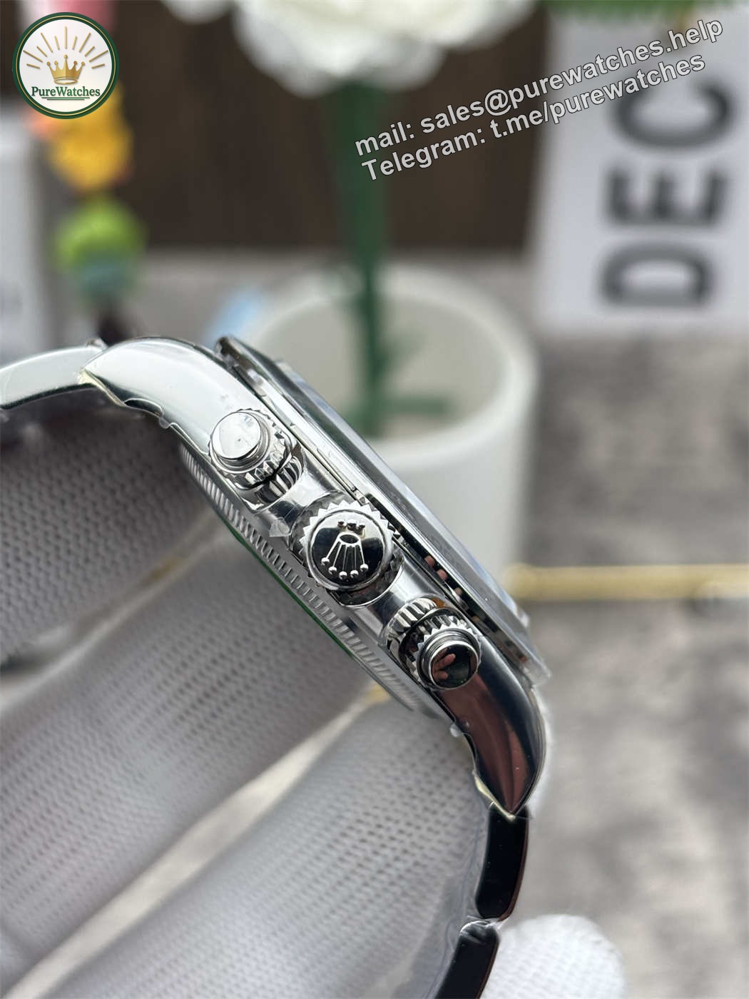 VSF Daytona 126509 V3 Weighted 183g (Grey Dial) �C Dandong 4131 Movement - Image 4