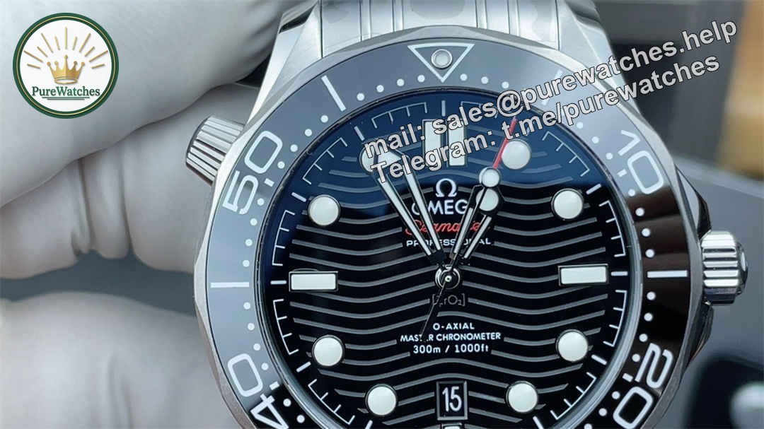VSF Omega Seamaster 300M Replica – 42mm Stainless Steel & Ceramic Diver Watch - Image 3