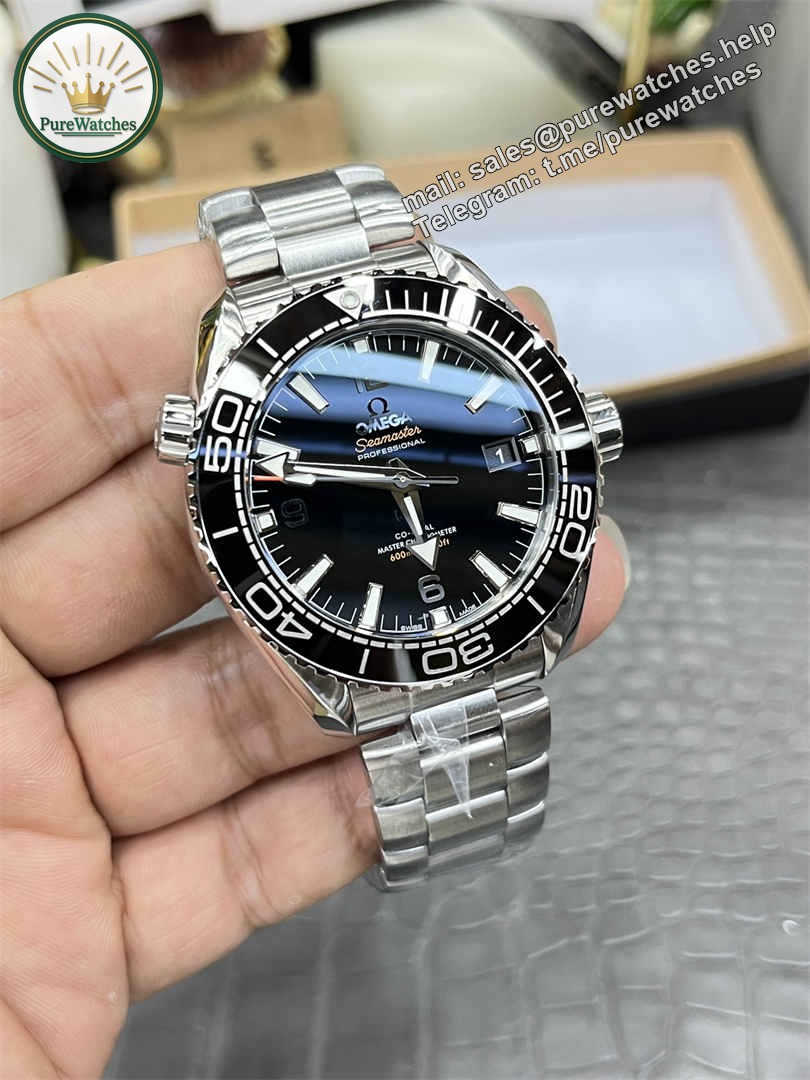 VSF Omega Seamaster 43.5 mm Watch – Premium Replica Diver Edition - Image 5