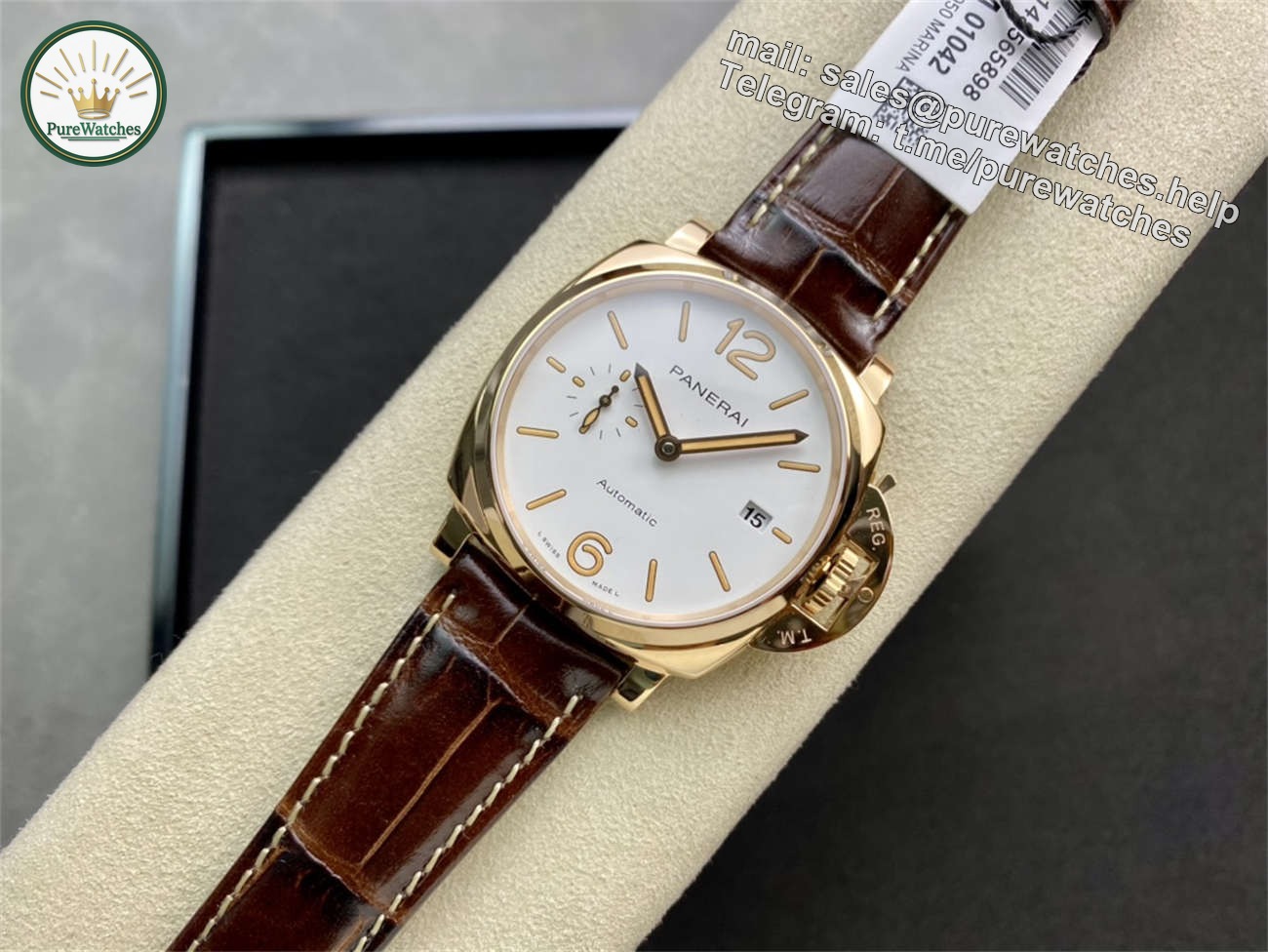 VSF Panerai PAM1042 Replica – Luminor Due 42mm Goldtech™ (Rose Gold) - Image 4