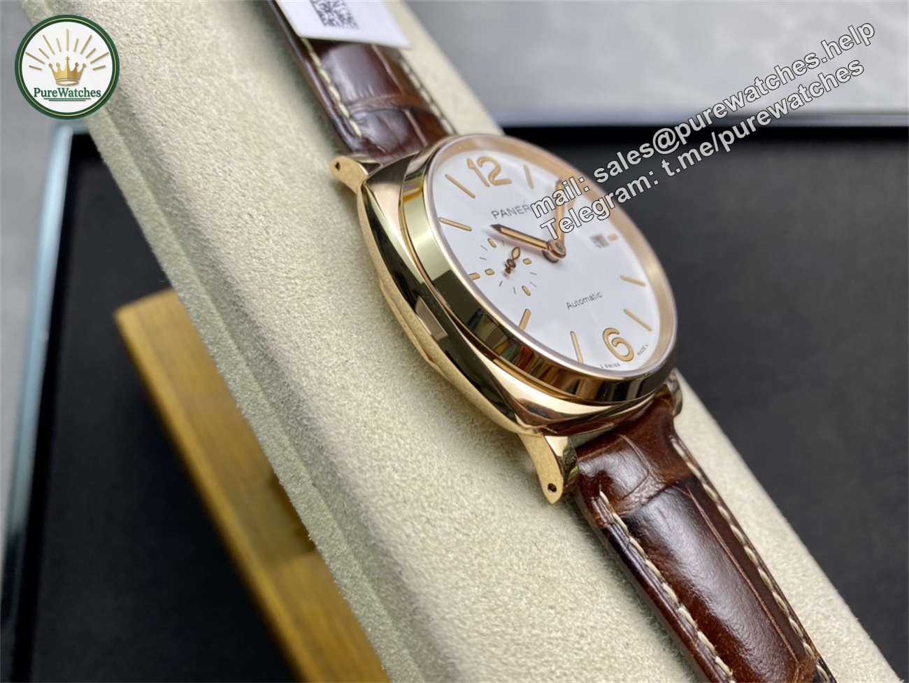 VSF Panerai PAM1042 Replica – Luminor Due 42mm Goldtech™ (Rose Gold) - Image 5