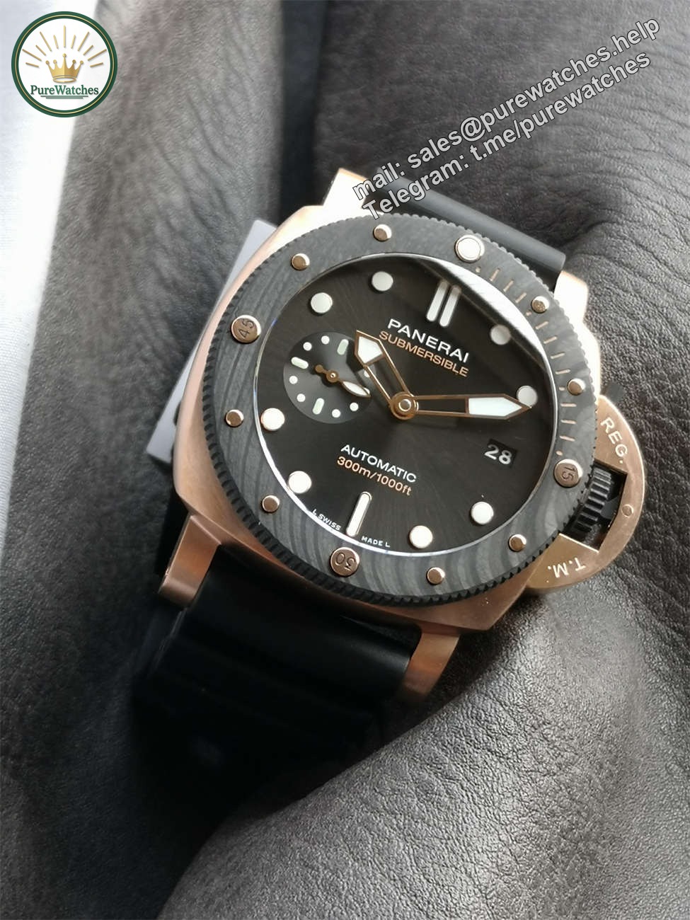 VSF Panerai PAM1070 Replica – Goldtech™ & Carbotech™ Submersible