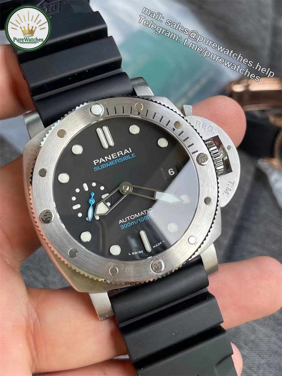 VSF Panerai PAM1229 – 44mm Submersible Steel Replica with VSF P.900 Movement - Image 3