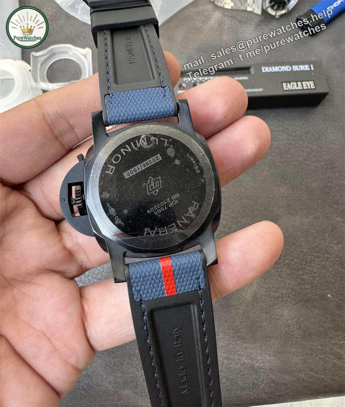 VSF Panerai PAM1408 Luna Rossa 40mm ?C Premium Super Clone Luminor Quaranta with P900 Movement - Image 2