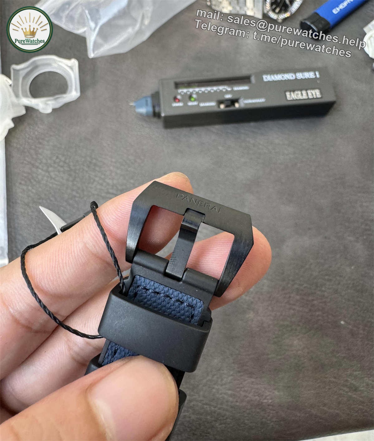 VSF Panerai PAM1408 Luna Rossa 40mm – Premium Super Clone Luminor Quaranta with P900 Movement - Image 7