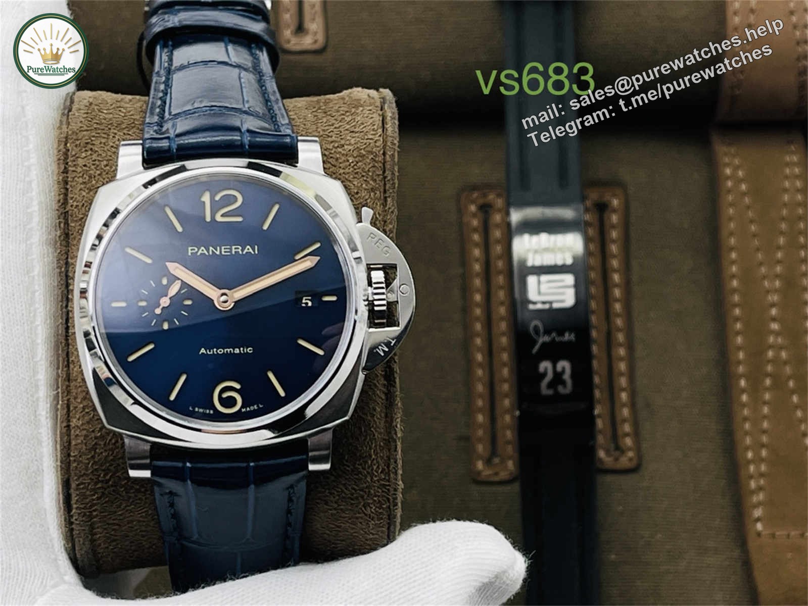VSF Panerai PAM927 – Titanium Luminor Due 42mm Replica with P.900 Movement