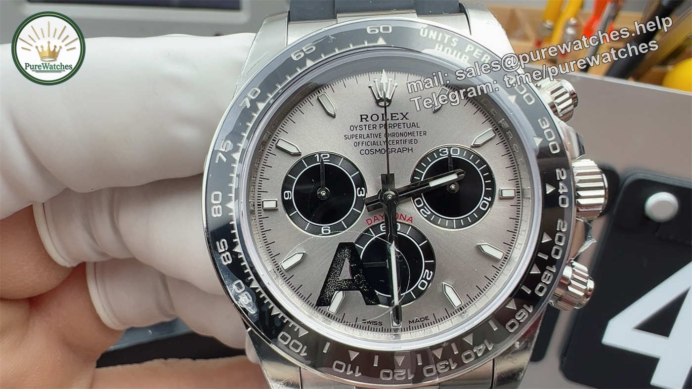 VSF Rolex Daytona Ghost Replica | Weighted Case (136g) with Clone 4131 - Image 3