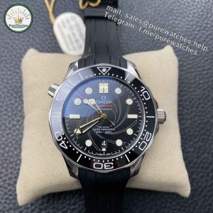 VSF Seamaster 300M 007 Replica – 42mm Stainless Steel James Bond Diver Watch