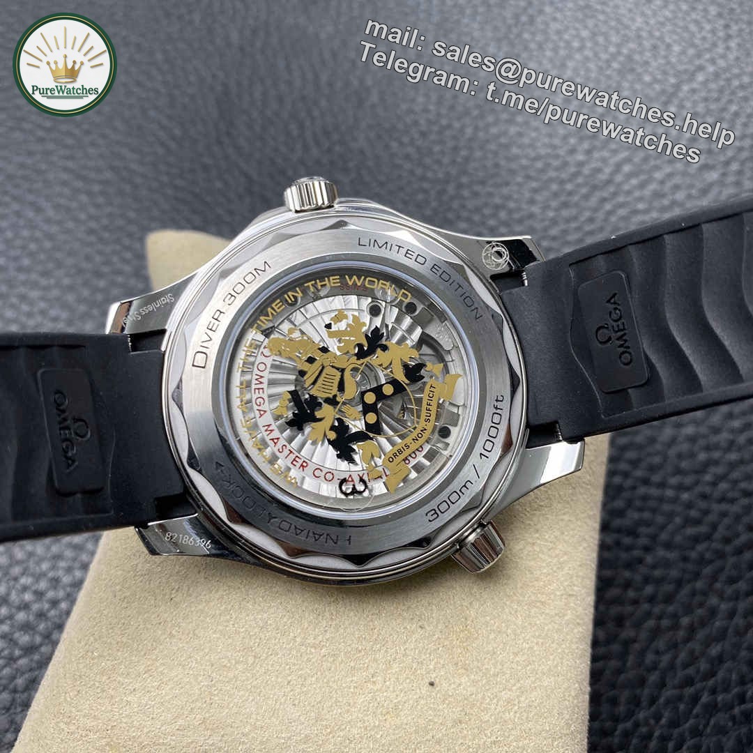 VSF Seamaster 300M 007 Replica – 42mm Stainless Steel James Bond Diver Watch - Image 7
